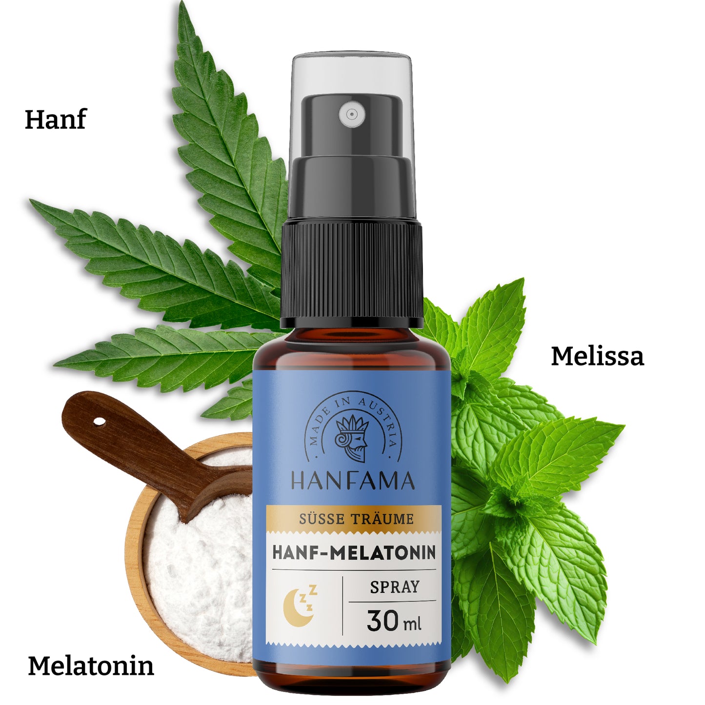 Hanf + Melatonin Spray