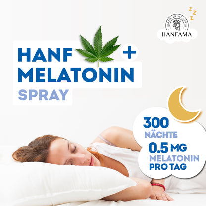 Hanf + Melatonin Spray