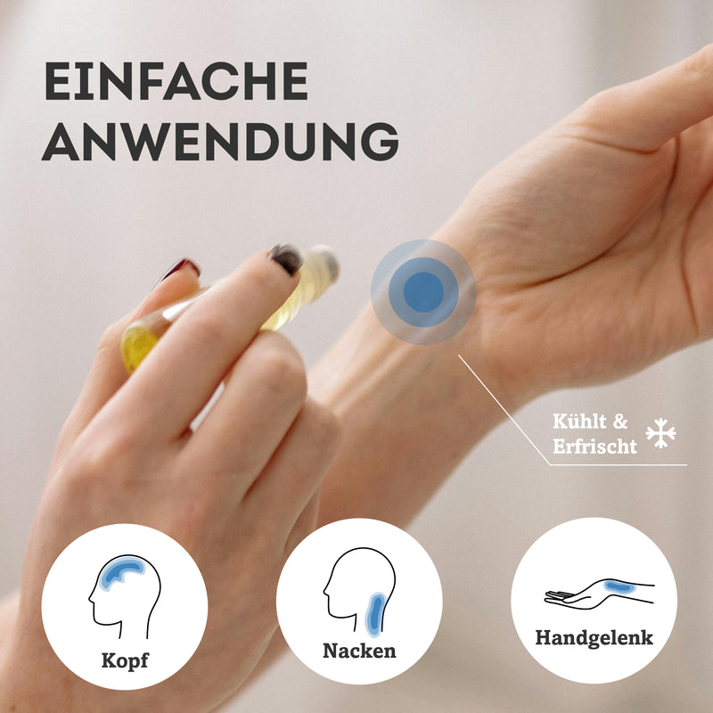 SOS Kopf Roll-On mit Pfefferminze & Eukalyptus
